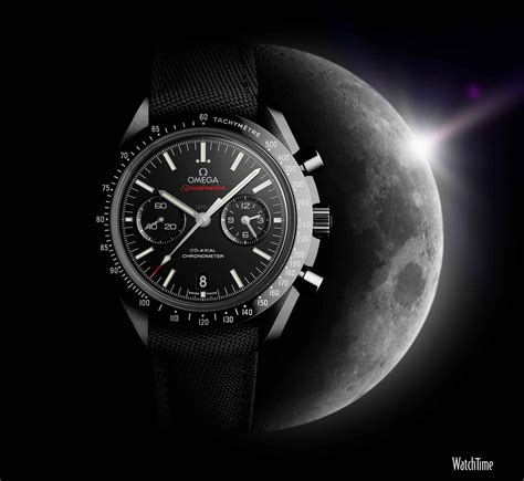 omega speedmaster moonwatch dark side of the moon black black|omega apollo 8 watch price.